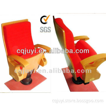 JY-926 single solteiro leg seating worship teatro silla seating hall movable chairs